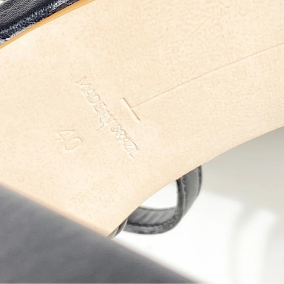 New BLACK SUEDE STUDIO Emani Strappy Platform Sandal in black size 40 - Picture 7 of 7